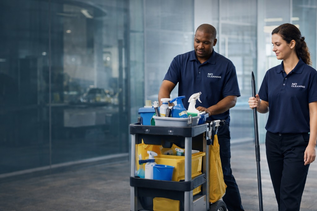 Daily janitorial cleaning