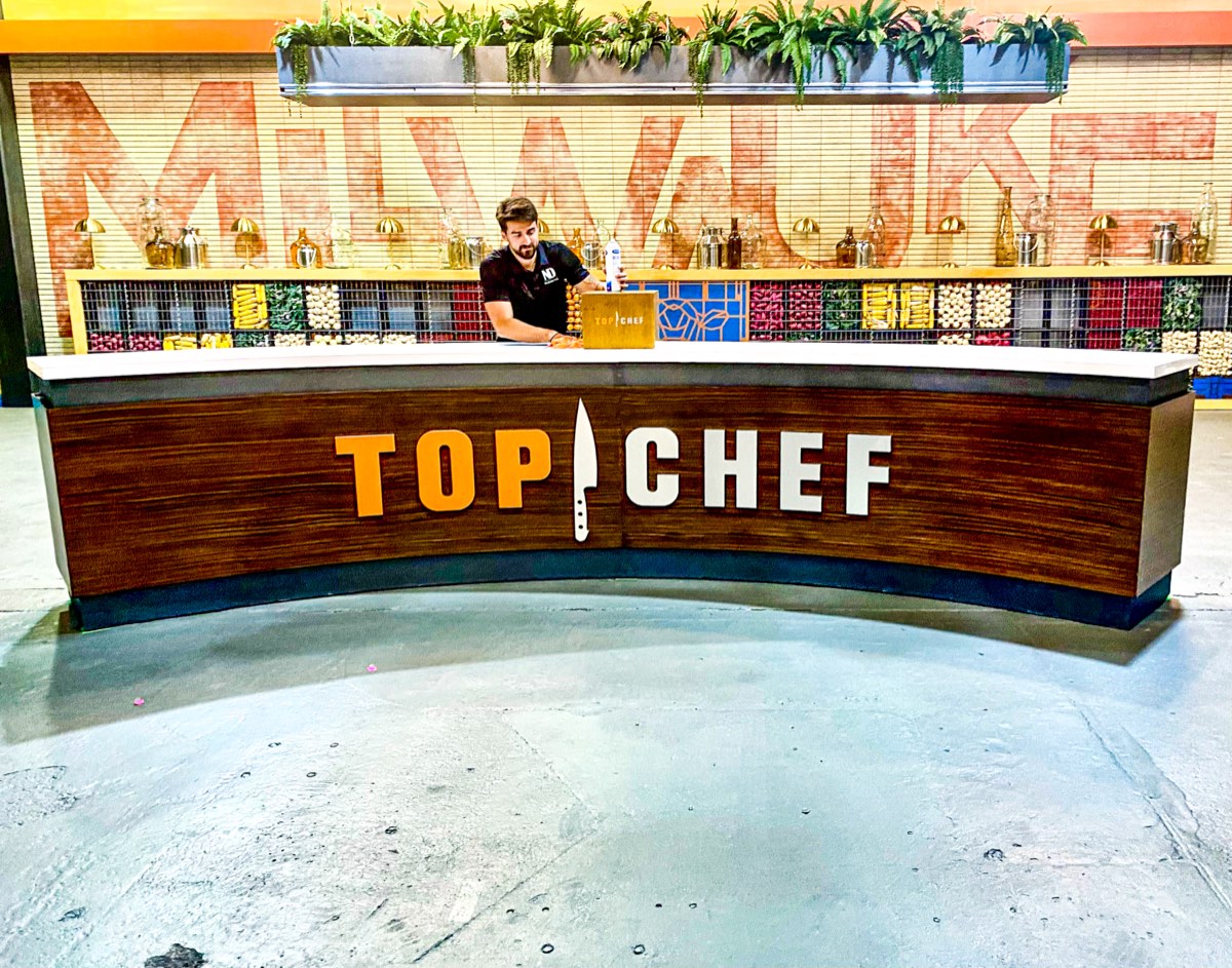 Top Chef Milwaukee production set cleaned by ND Cleaning